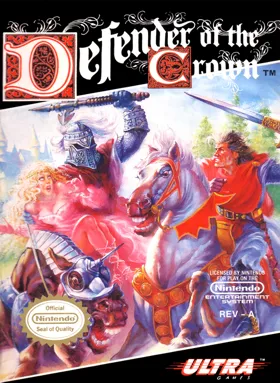 Defender of the Crown (USA) box cover front